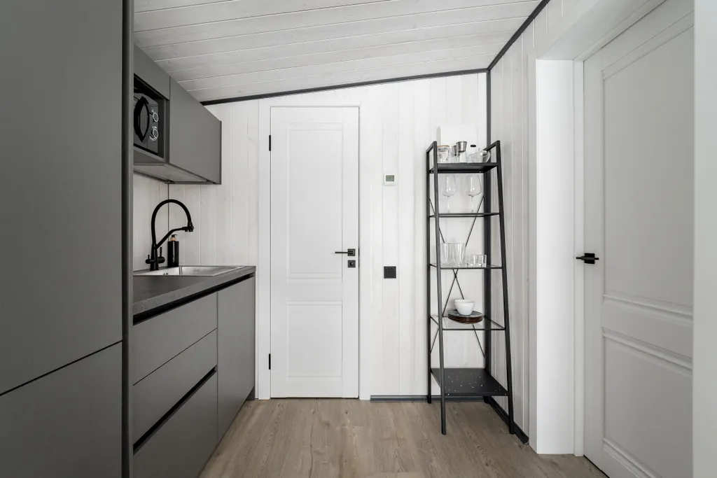 Семейный коттедж с 1 спальней с мангальной зоной