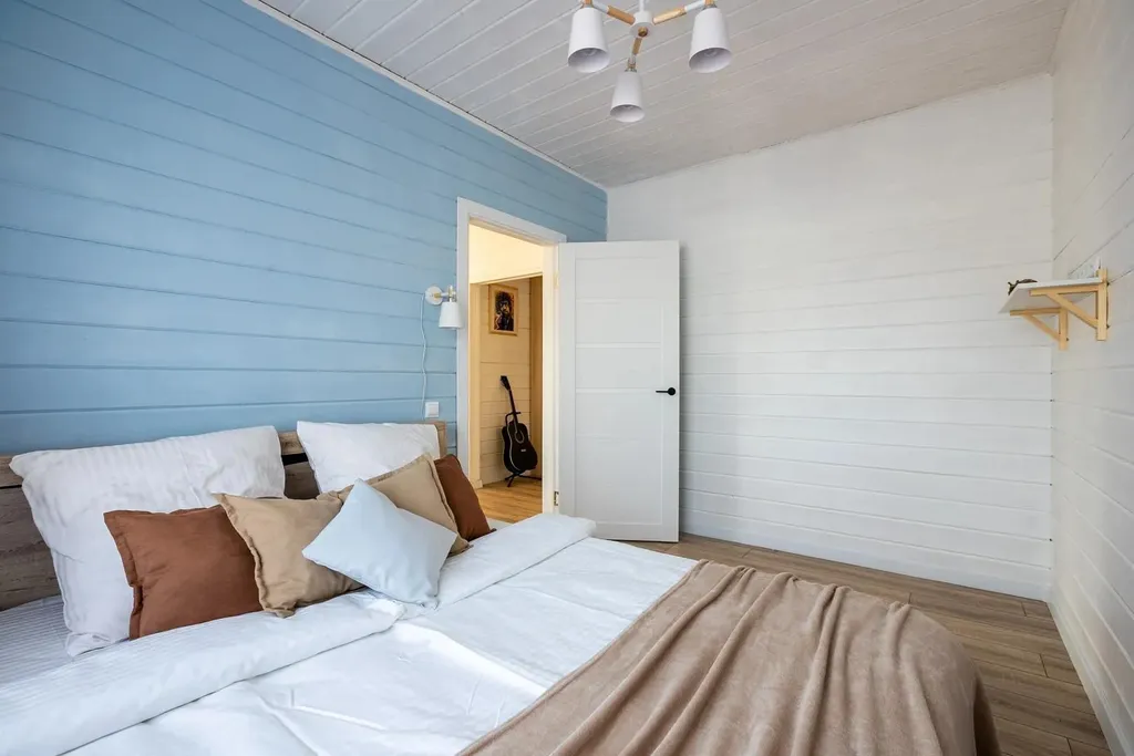 Нoвый уютный дом с баней на дровах