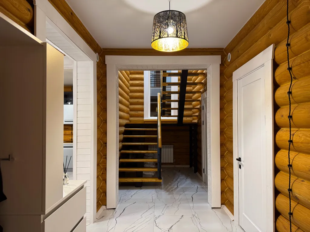 Дом с баней на берегу Москвы реки