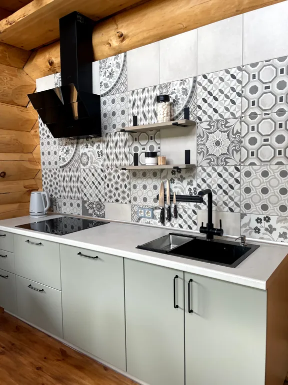 Шикарный дом из бревна