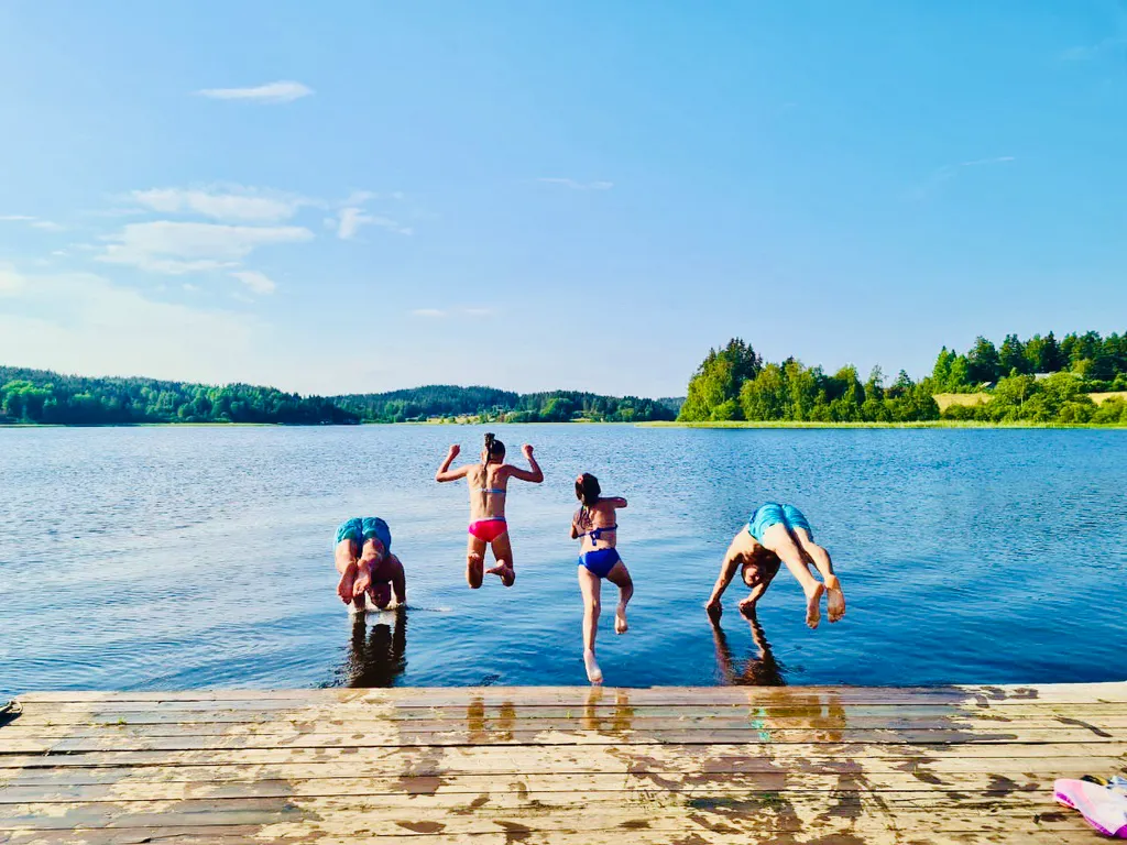 Дом Светлый c видом на Ладожское озеро
