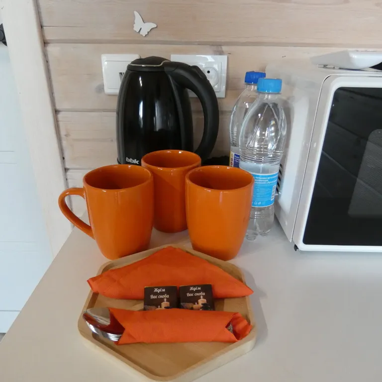 Уютный четырёхместный Домик с отдельными кроватями