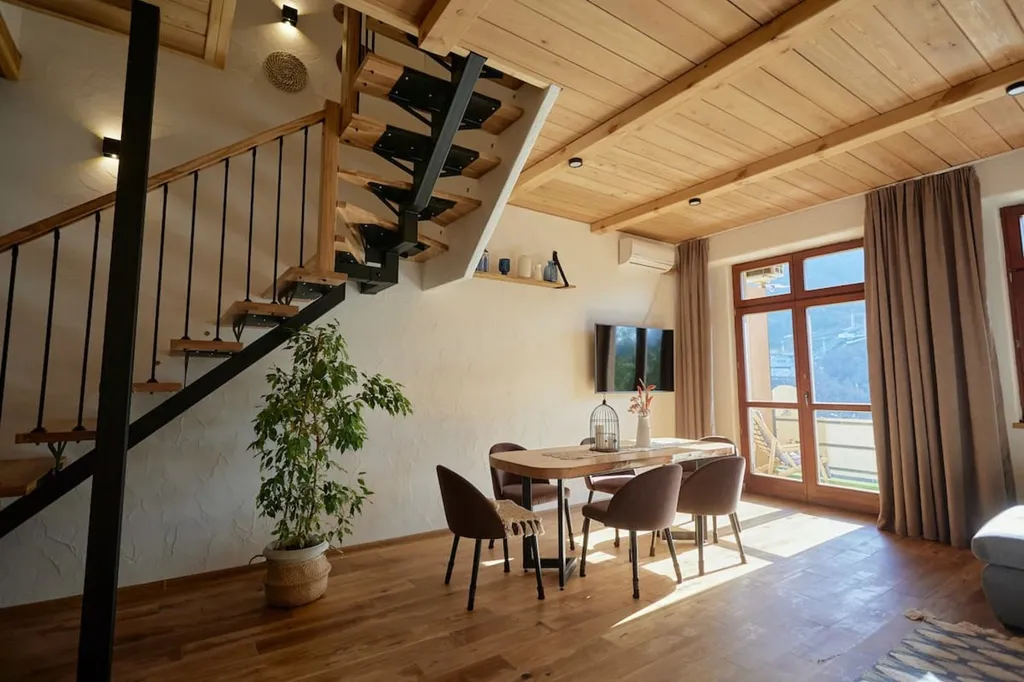 Шале художника с невероятно красивым видом