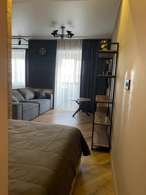 Современная студия в новом доме