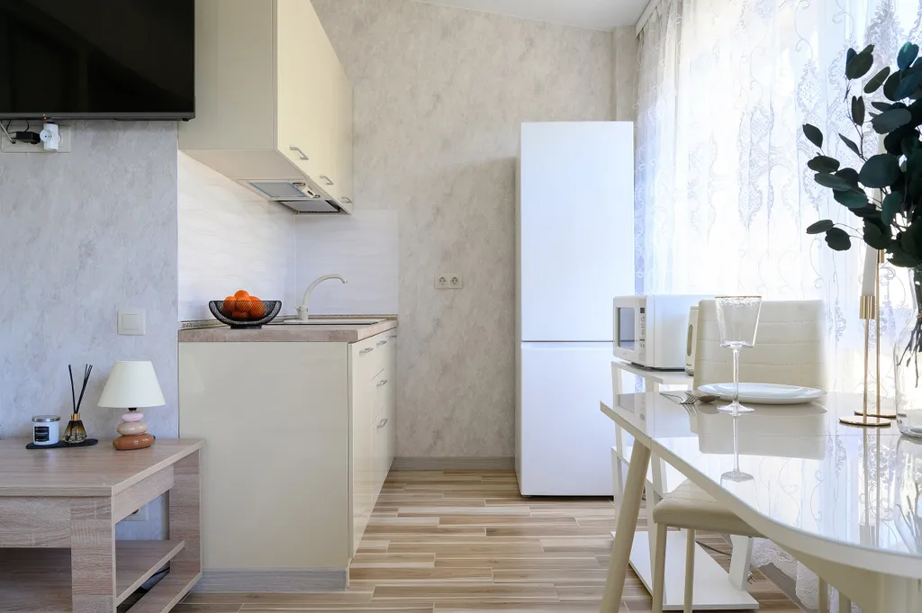 Студия с террасой и видом на горы