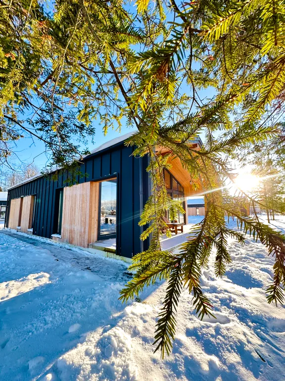 Коттедж Новые зимние дома в 5 минутах от главных горнолыжных курортов — Коробицыно