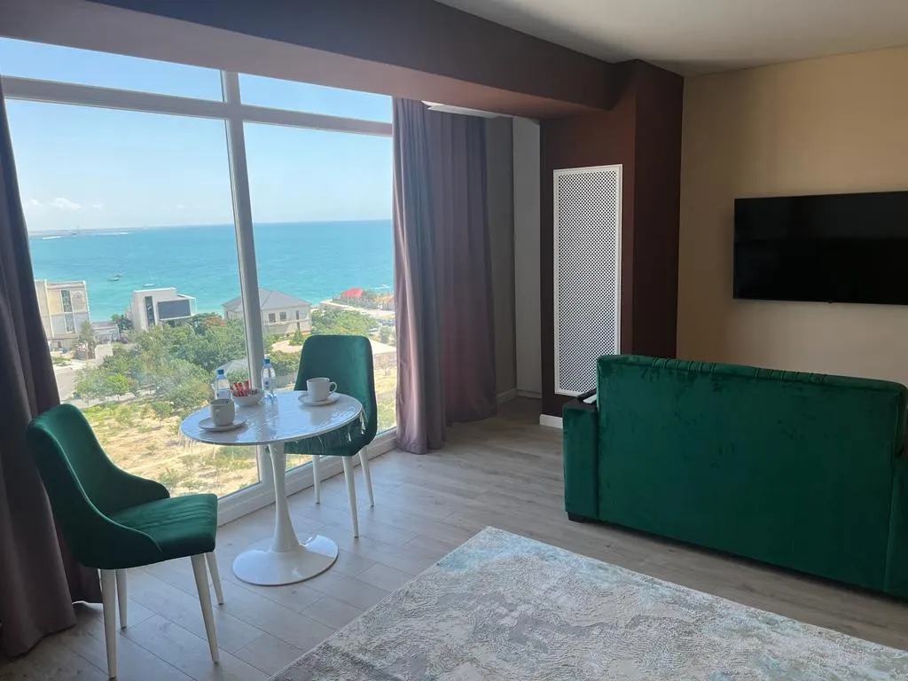 Уютная квартира с видом на море — аренда посуточно в Актау