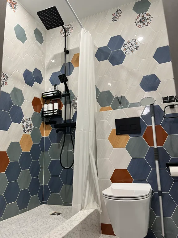 Яркий лофт центр, панорамный вид