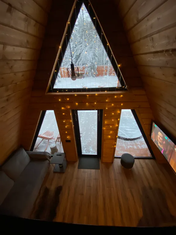 Уютный дом A-frame