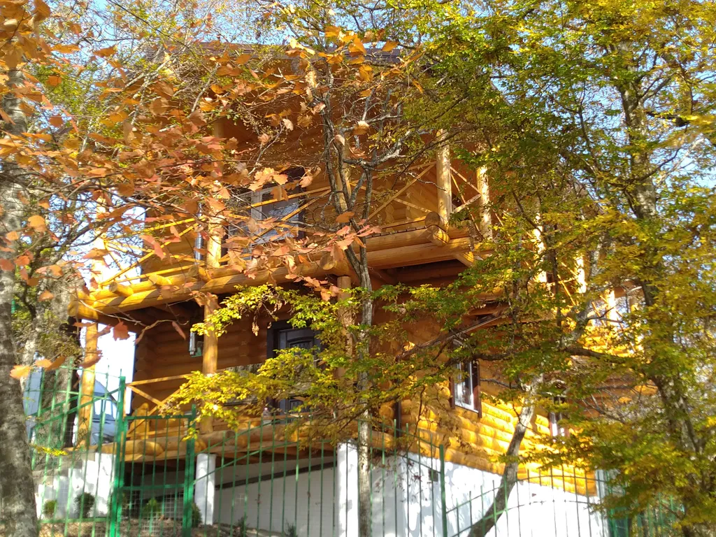 Коттедж Бревенчатый дом 2 в лесу с бассейном — аренда посуточно в Туапсе