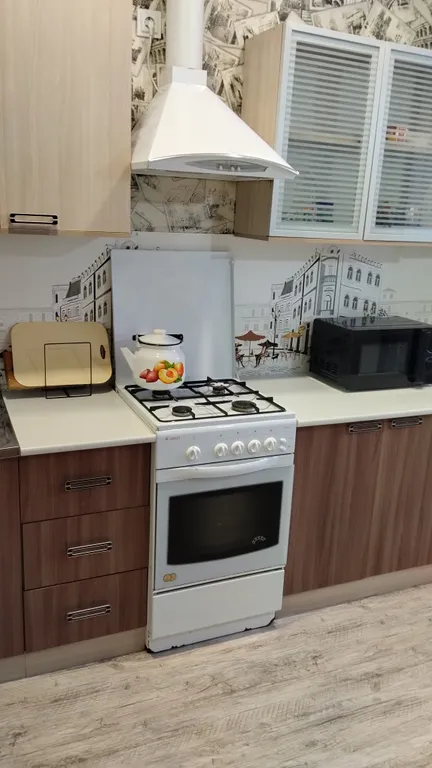 Двухкомнатная квартира с автономным отоплением