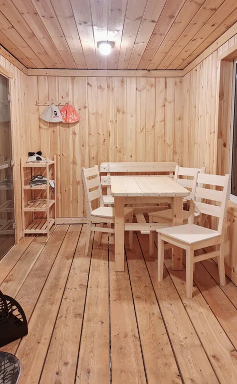 Уютный дом с дровяным камином