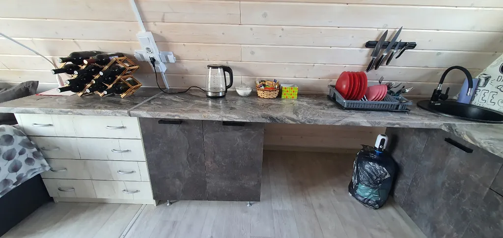 Тpеугольный дом A-frаmе с видом на море