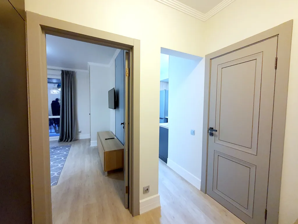 Стильная квартира с хорошим ремонтом в 5-ти минутах от пляжа