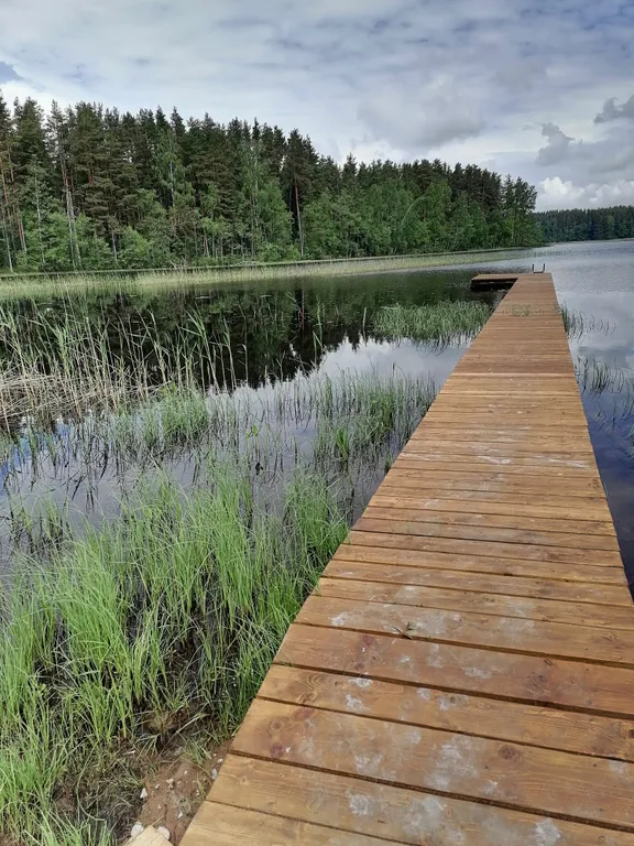 Дом на берегу реки Вуоксы