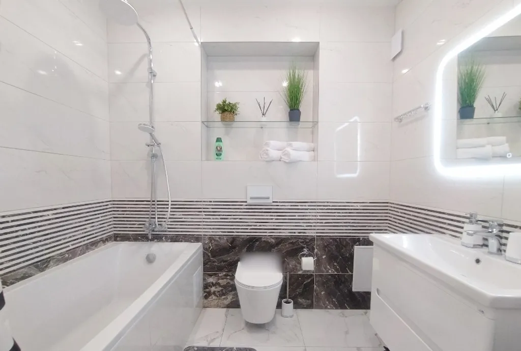 Квартира Квартира Люкс в центре в новом доме с парковкой и видами на город — Калининград