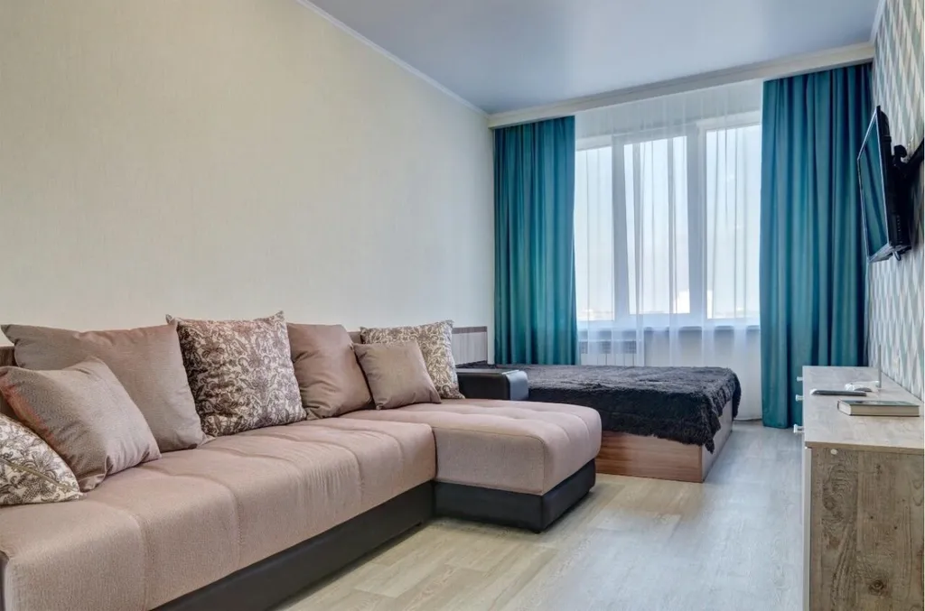 1-комнатная квартира с красивым видом для 4 гостей