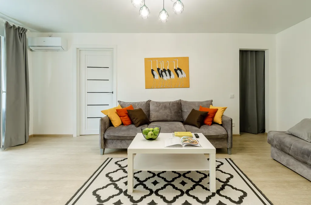 Двухкомнатная квартира в центре с кондиционером