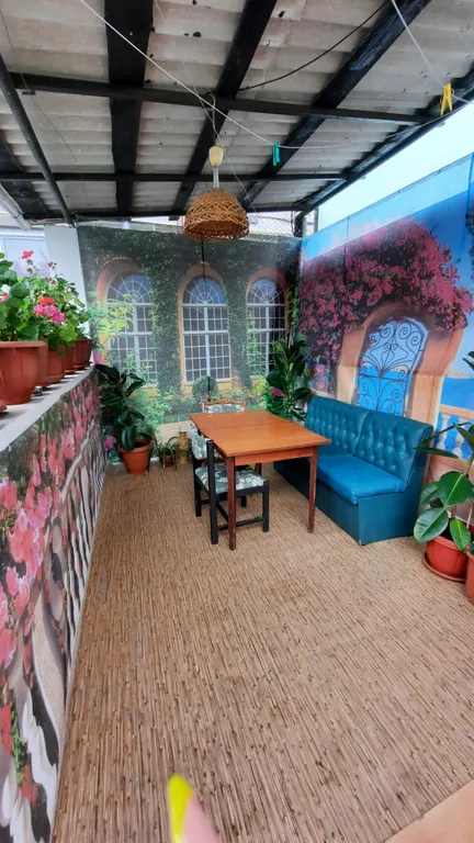 Домик в бамбуке в 200 м от моря