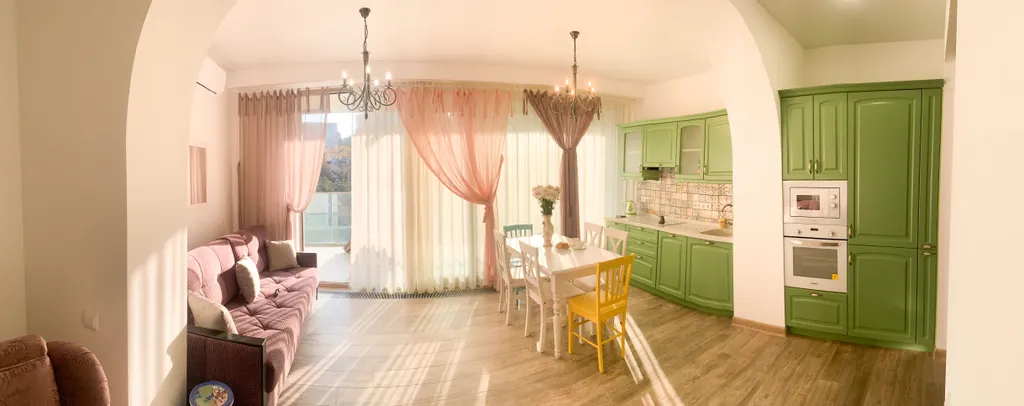 Апартаменты с видом на море в ГРК Зазеркалье