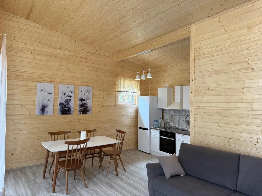 Дом 120m2 — чан, кухня, рыбалка на частном пирсе