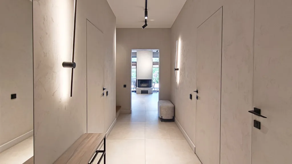 Таунхаус с джакузи и сауной. Камин. Панорамные окна. Барбекю.