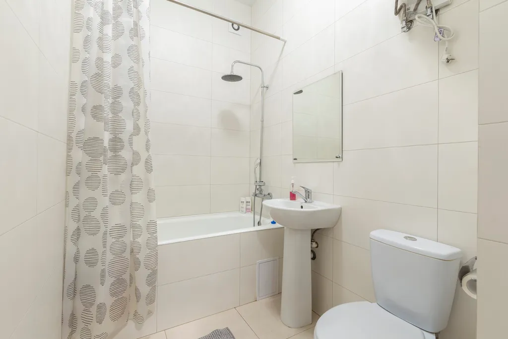 Просторная квартира студия с шикарным видом на город