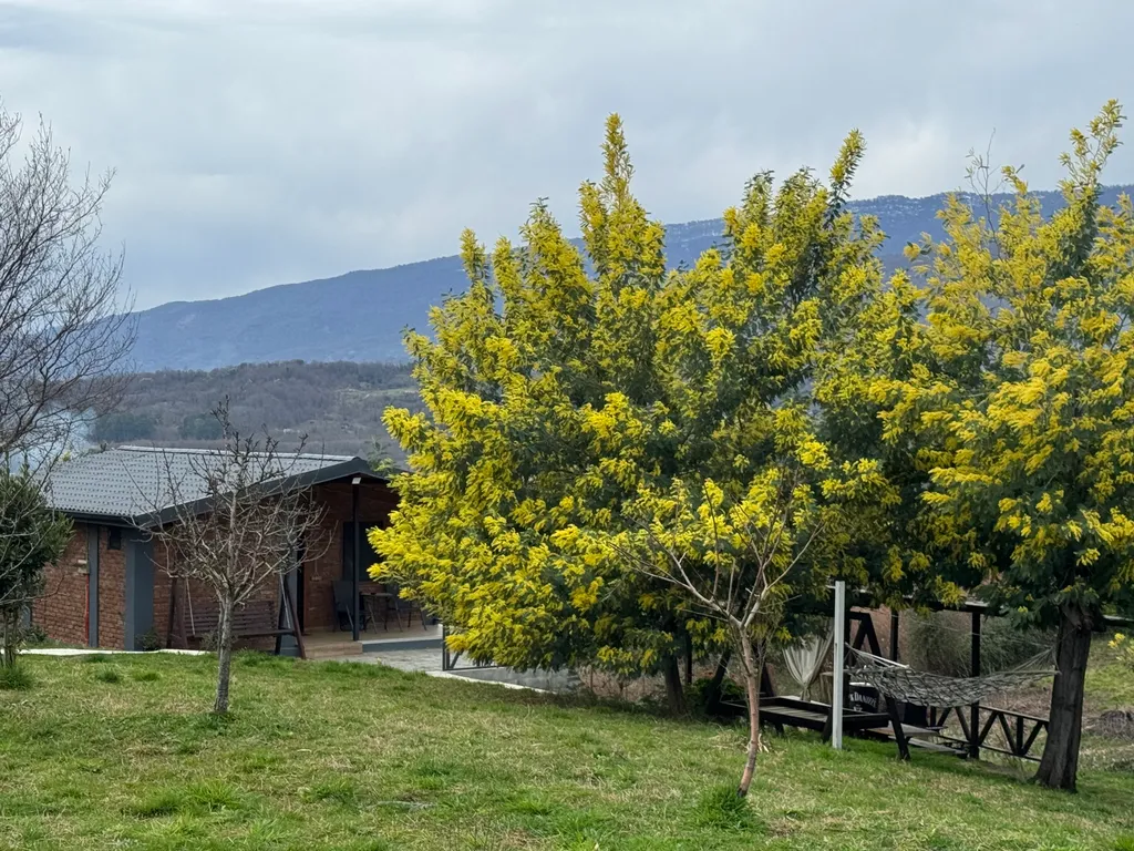 Уютный дом с садом и прекрасным видом на горы и море