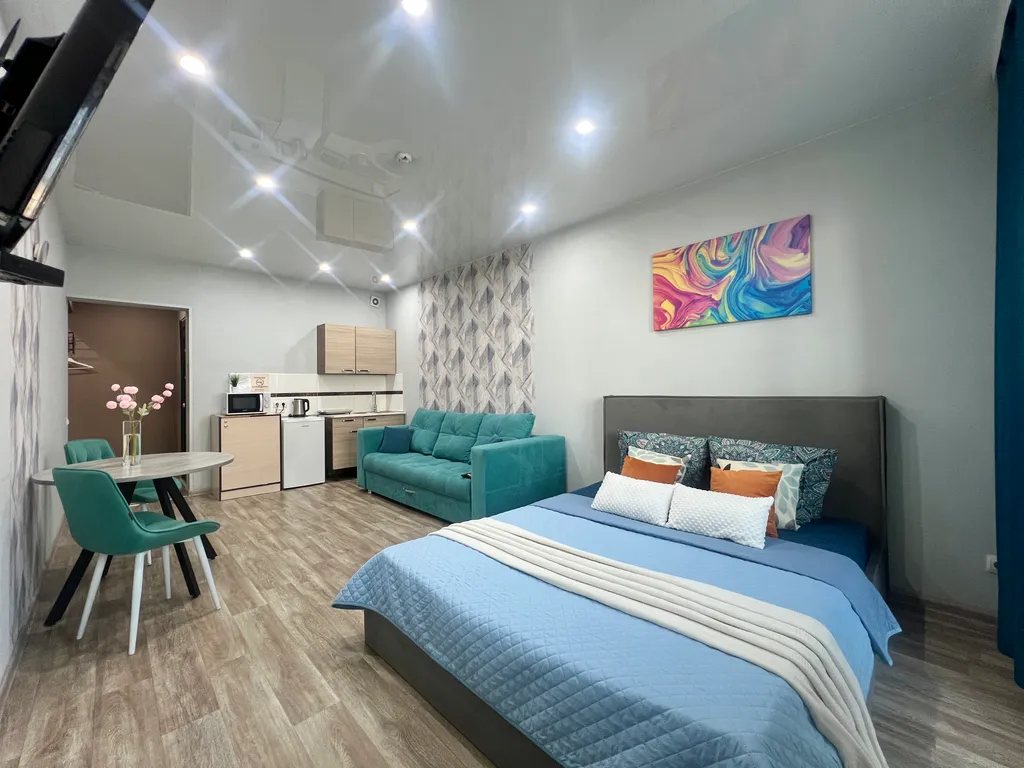 Уютная студия на Смолина в центре, не берем оплату за финальную уборку