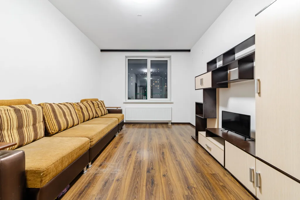 Просторная однушка с большой лоджией