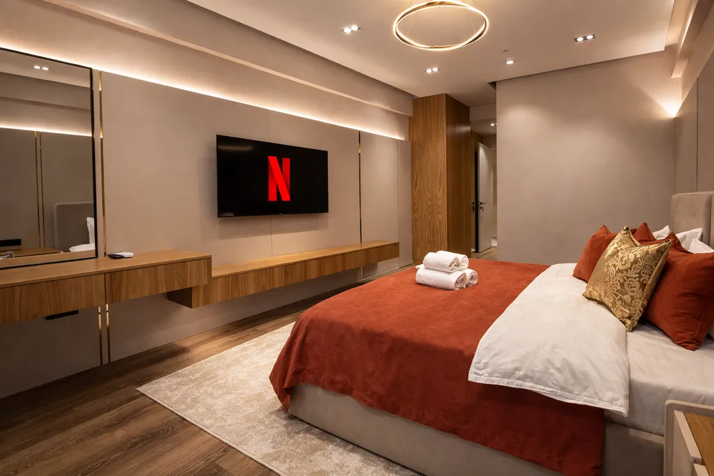 Просторная квартира в современном стиле