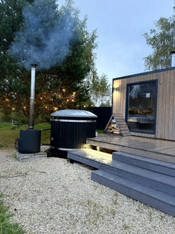 Новый панорамный дом