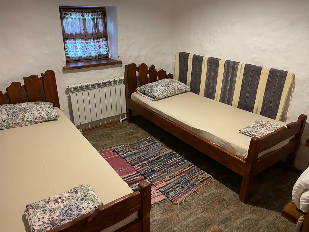 Саманный домик