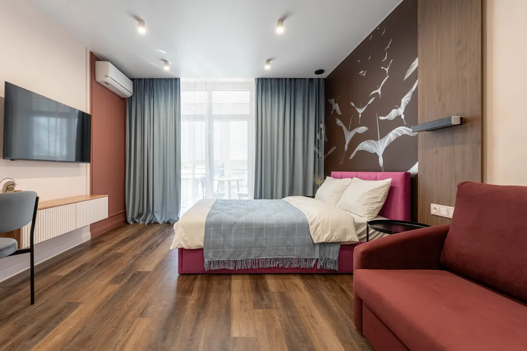 Квартира Квартира Стильная Верхнеозерная студия — Калининград