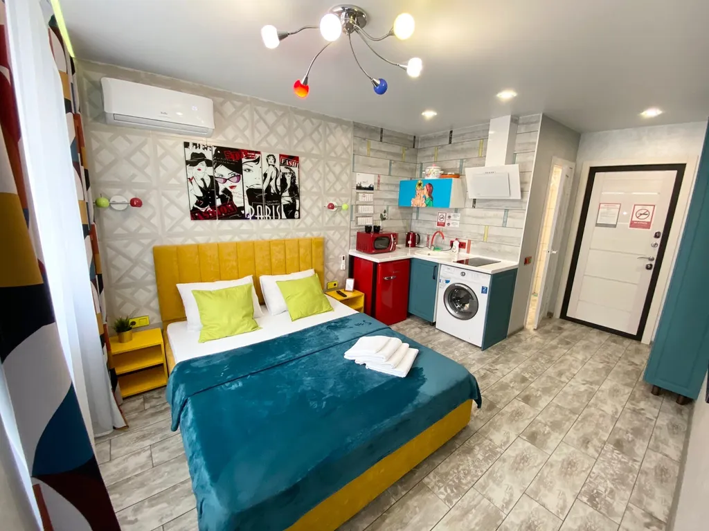 Стильная квартира-студия в центре города Барнаула