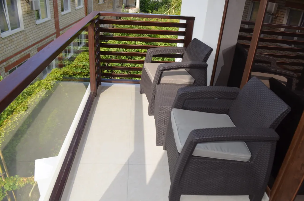 Апартаменты с бассейном на крыше дома