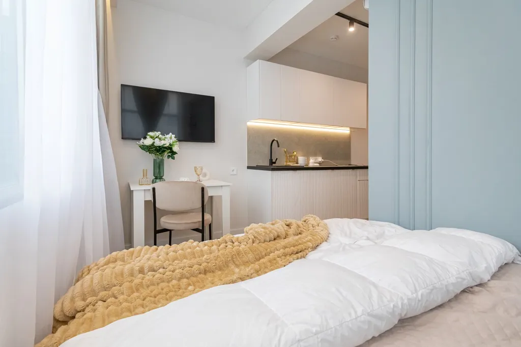 Квартира Квартира Дизaйнeрская студия рядoм с Инновационным центром Сколково — Новоивановское