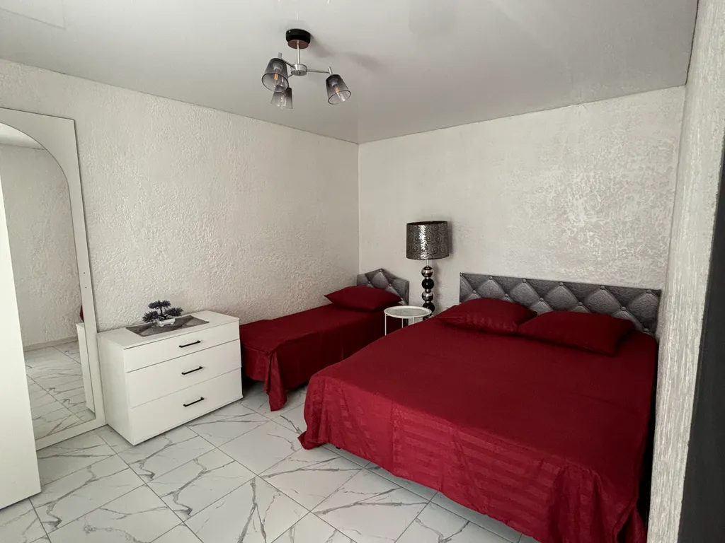 Двухкомнатные апартаменты с кухней