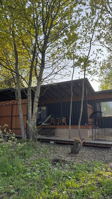 Дом 33m2 — с мангалом, с кухней, с Wi-Fi