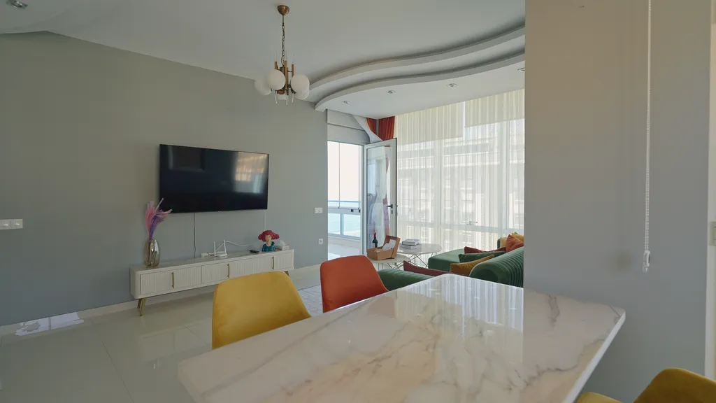 Yekta Queen просторный апартамент на 1 линии моря