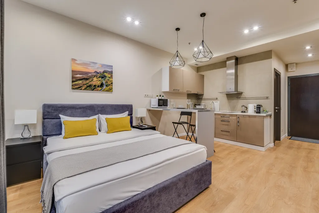 Apartments в ЖК Лайнер рядом с парком