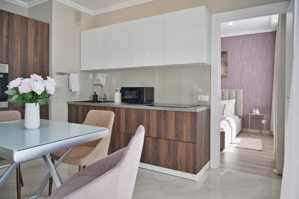 Просторная стильная евро 2-комнатная квартира в центре