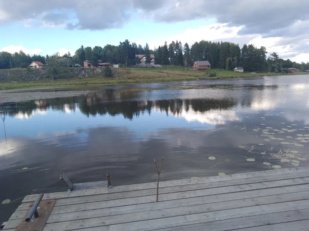 Дом на берегу Ладожского озера в Национальном парке Ладожские шхеры