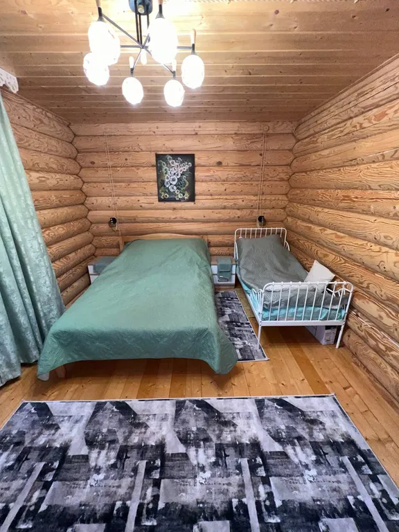 Большой коттедж на побережье озера Тосканка