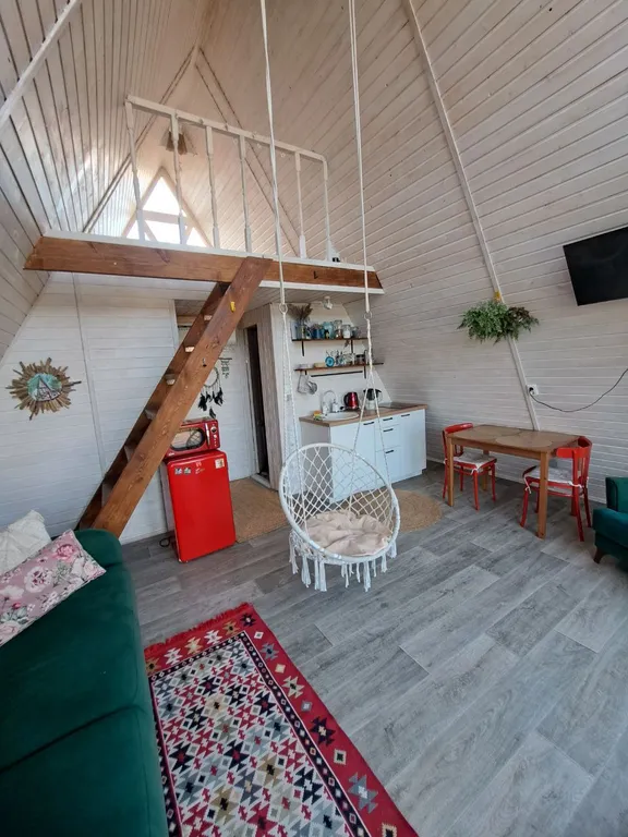 Уютная дача в стиле Афрейм