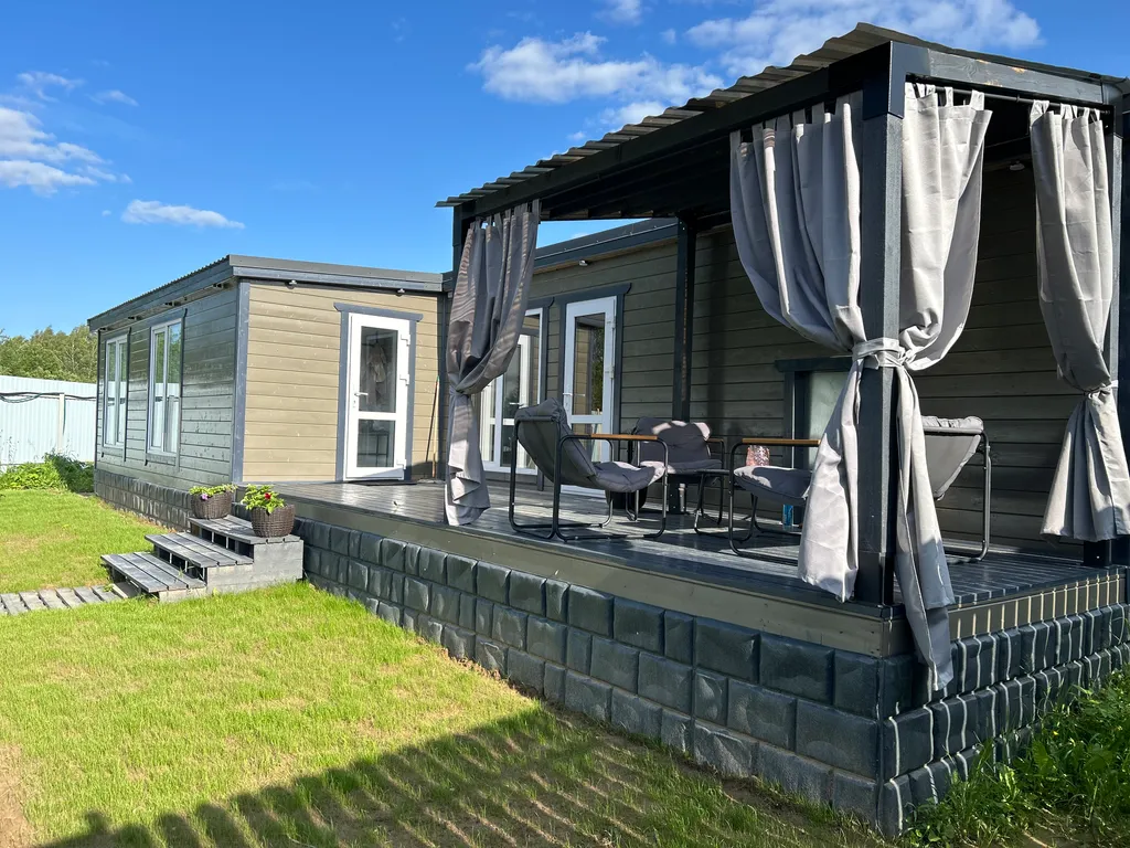 Домик с чаном и баней