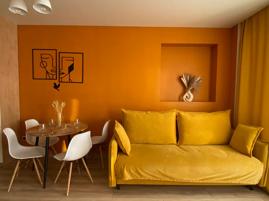 Апартамент с красивым видом на горы