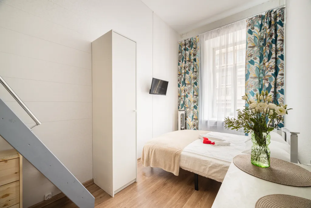 Квартира Квартира Двухуровневая евро студия в самом центре — Санкт-Петербург