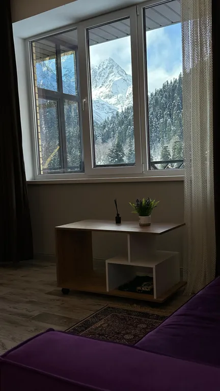 Квартира с дизайнерским евроремонтом и кухонной зоной