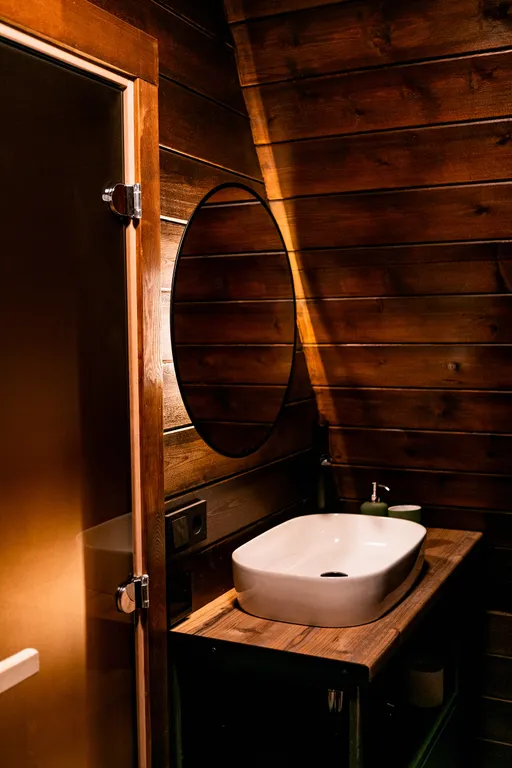 Уютный домик с сауной на берегу реки Dacha Forest